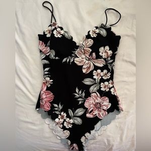 floral body suit
